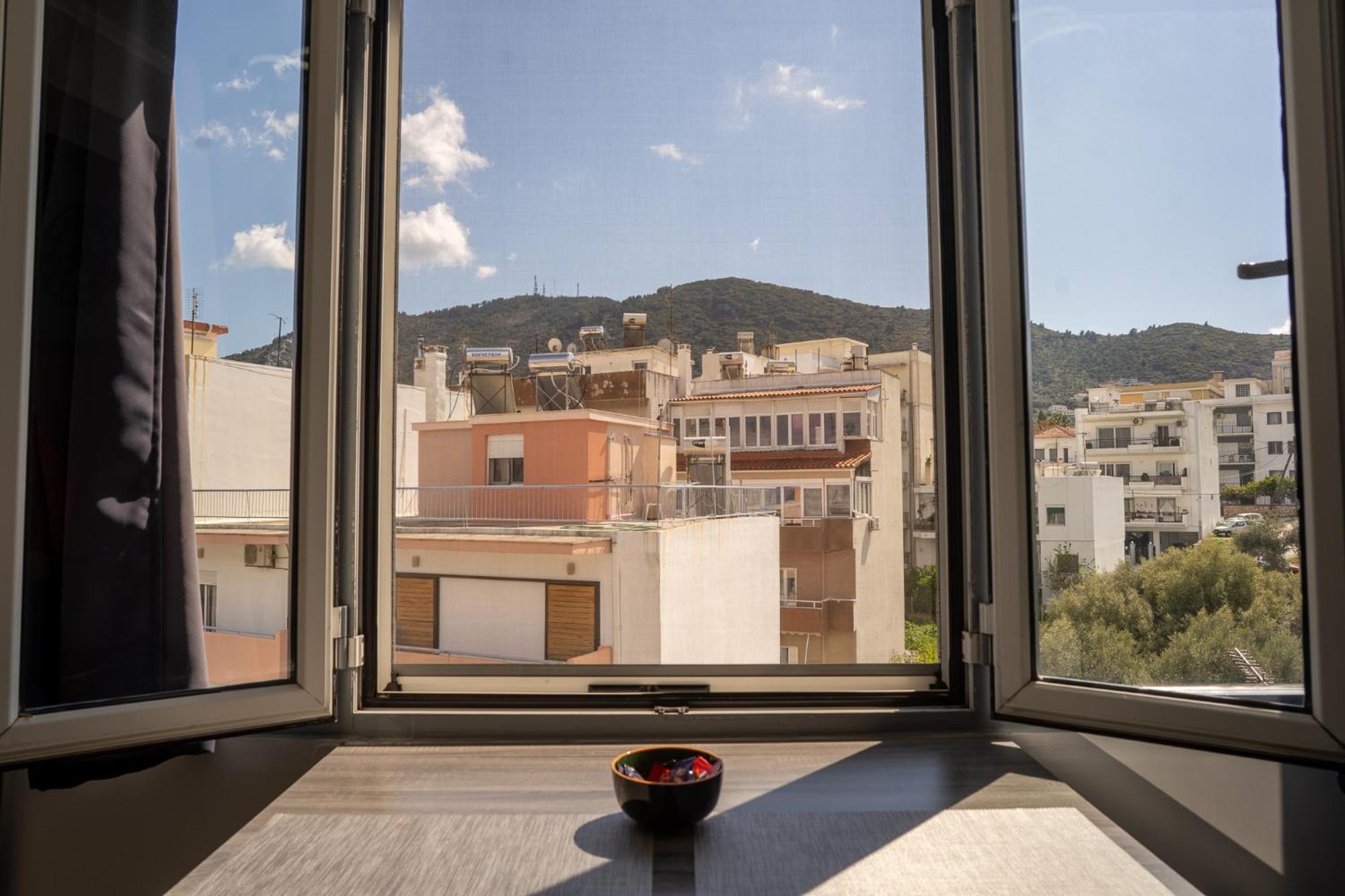 Loft Life Studio Mytilene View Exteriör bild